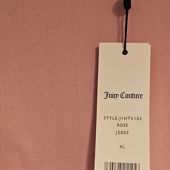 Juicy Couture Y2K Rose Pink Iconic Velour Hoodie - Picture 9 of 11